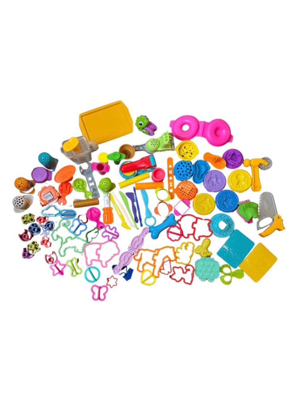 Large Lot of Play-Doh Accessories